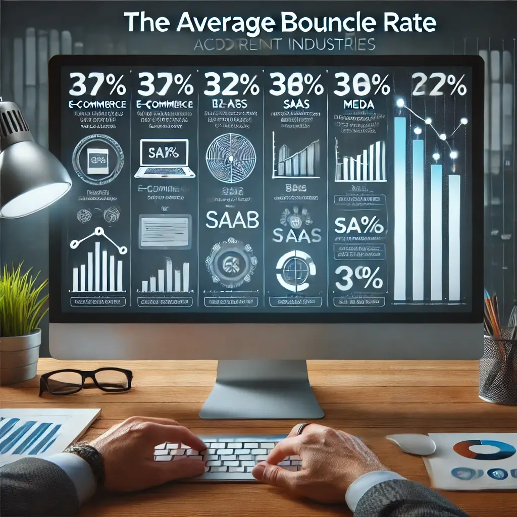 What is the average bounce rate for a company